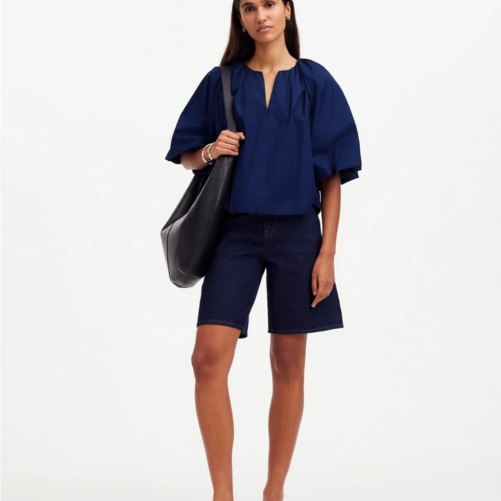 Madewell Poplin Top